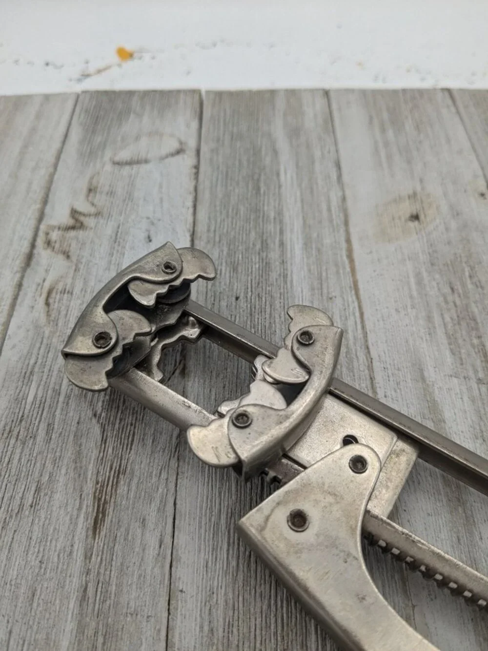 Vintage Metal Can Bottle Jar Adjustable Opener Multipurpose Tool 9